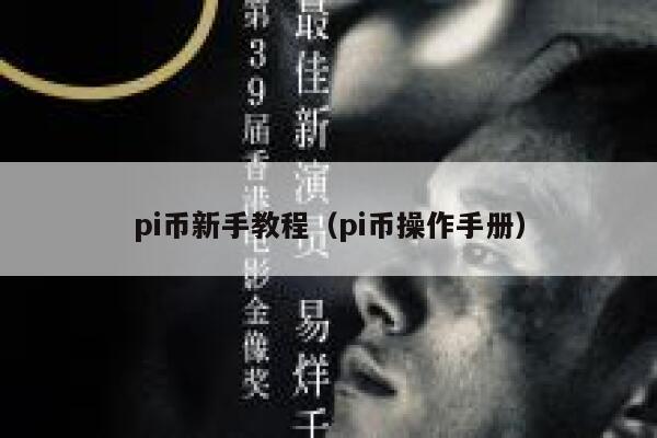 pi币新手教程（pi币操作手册） 第1张