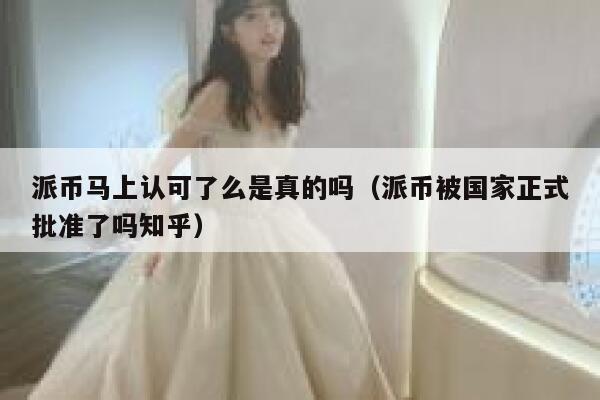 派币马上认可了么是真的吗（派币被国家正式批准了吗知乎） 第1张