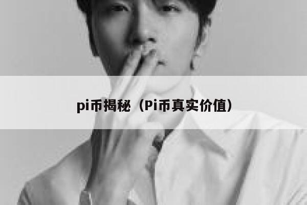 pi币揭秘（Pi币真实价值） 第1张