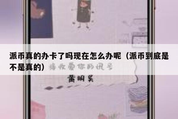 派币真的办卡了吗现在怎么办呢(派币到底是不是真的) 第1张 派币真的办卡了吗现在怎么办呢(派币到底是不是真的) 第1张