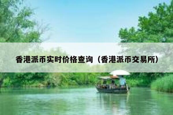 香港派币实时价格查询（香港派币交易所） 第1张
