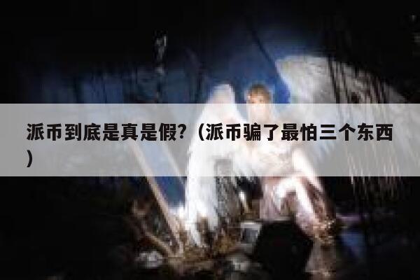派币到底是真是假?（派币骗了最怕三个东西） 第1张