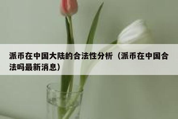 派币在中国大陆的合法性分析（派币在中国合法吗最新消息） 第1张