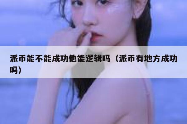 派币能不能成功他能逻辑吗（派币有地方成功吗） 第1张