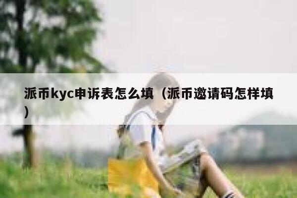 派币kyc申诉表怎么填（派币邀请码怎样填） 第1张