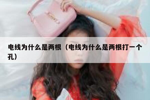 电线为什么是两根（电线为什么是两根打一个孔） 第1张