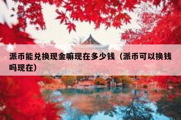派币能兑换现金嘛现在多少钱（派币可以换钱吗现在） 第1张