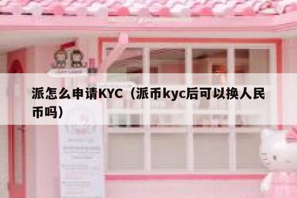 派怎么申请KYC（派币kyc后可以换人民币吗） 第1张