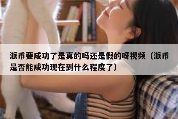 派币要成功了是真的吗还是假的呀视频（派币是否能成功现在到什么程度了） 第1张