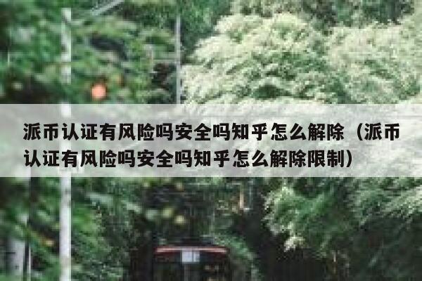 派币认证有风险吗安全吗知乎怎么解除（派币认证有风险吗安全吗知乎怎么解除限制） 第1张